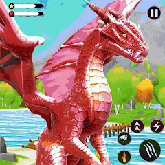 Скачать Wild Dragon Craft Family Sim (Мод: Много денег) на Андроид