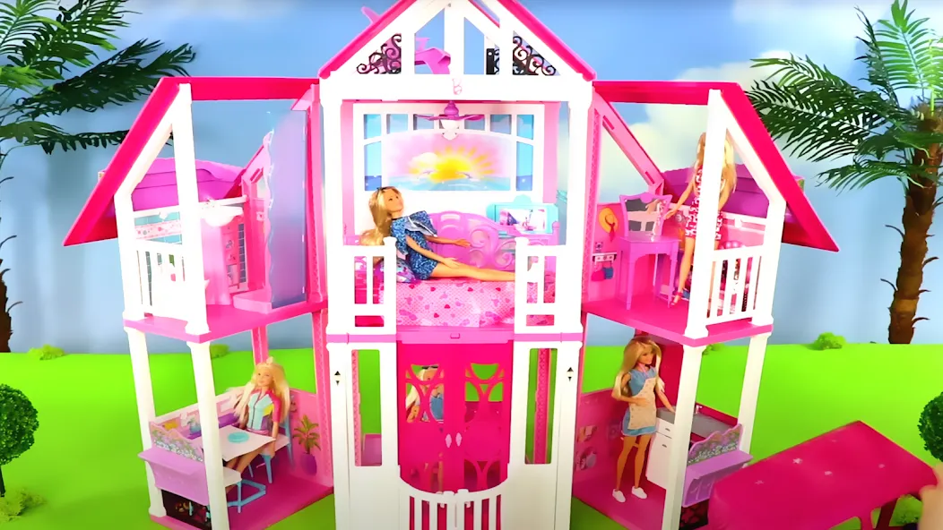 Скачать взлом Doll House Design Doll Games на Андроид — Много денег и всё открыто — скриншот 2