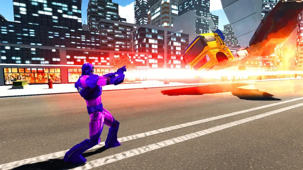 Скачать Super city hero:Iron Hero War с модом — Много денег — скриншот 2