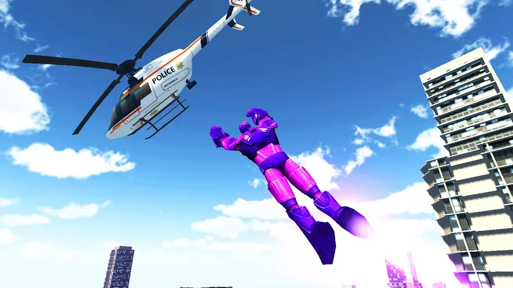 Скачать Super city hero:Iron Hero War с модом — Много денег — скриншот 4
