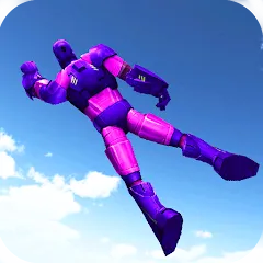 Скачать Super city hero:Iron Hero War с модом — Много денег