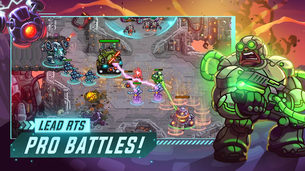 Взлом Iron Marines Offline Strategy — Все открыто — скриншот 4 Взлом Iron Marines Offline Strategy — Все открыто — скриншот 4