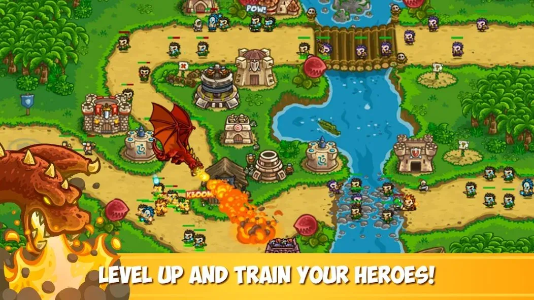 Взломанная Kingdom Rush Frontiers TD на Андроид — Много денег — скриншот 3