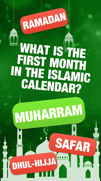 Islamic General Knowledge Quiz MOD — Все вопросы открыты и без рекламы на Андроид — скриншот 2