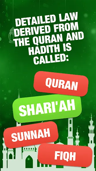 Islamic General Knowledge Quiz MOD — Все вопросы открыты и без рекламы на Андроид — скриншот 5