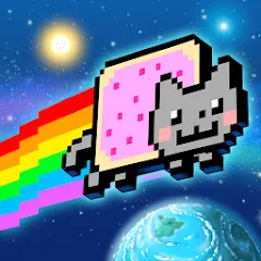 Nyan Cat: Lost In Space на Андроид — Много денег