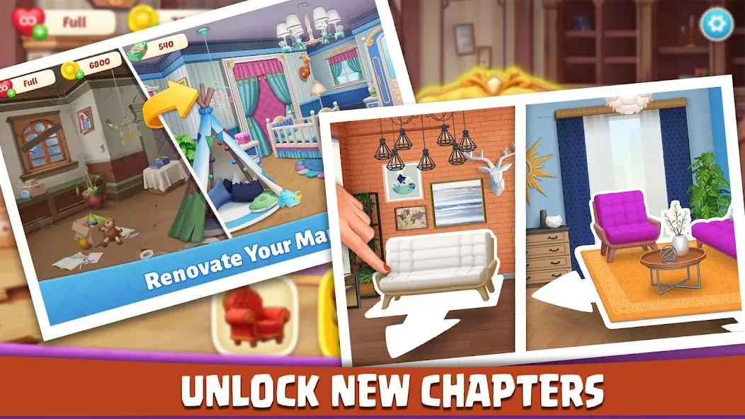 House Design: Redecor Makeover на Андроид — Много денег и без рекламы — скриншот 3