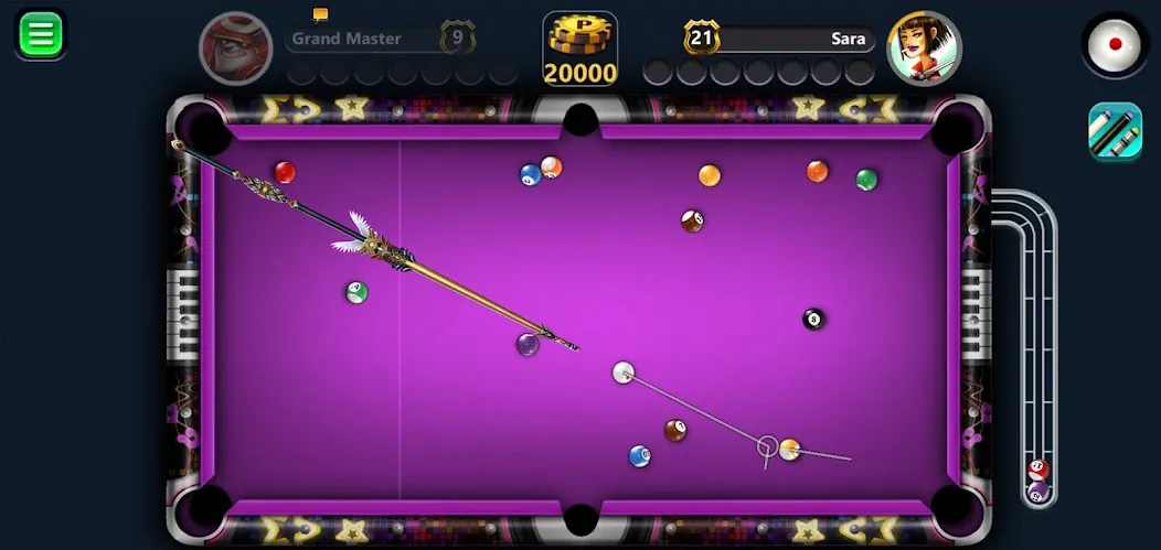 8 Ball Magic MOD APK на Android — Много денег — скриншот 4
