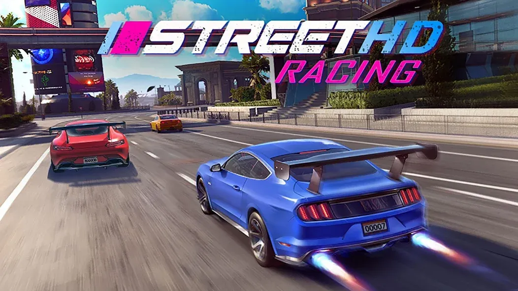 Скачать Street Racing HD с модом — Много денег — скриншот 1