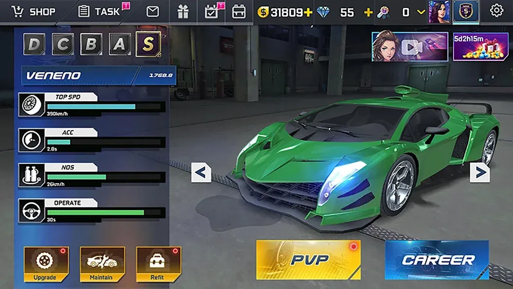 Скачать Street Racing HD с модом — Много денег — скриншот 2