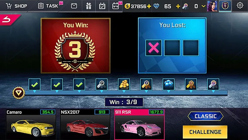 Скачать Street Racing HD с модом — Много денег — скриншот 3