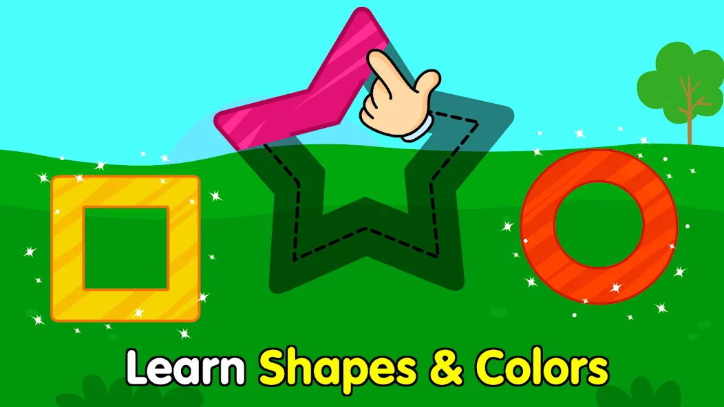 Скачать Shapes & Colors Games for Kids на телефон — Все уровни разблокированы — скриншот 1