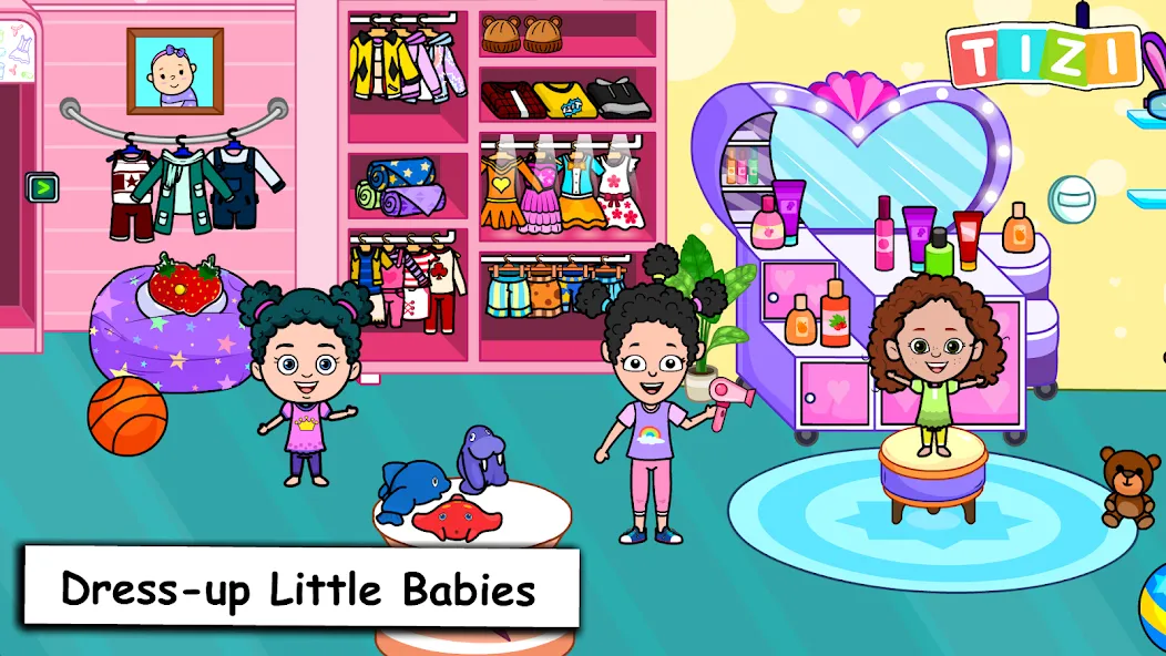 Взлом My Tizi Town Daycare Baby Game — Все открыто — скриншот 4 Взлом My Tizi Town Daycare Baby Game — Все открыто — скриншот 4