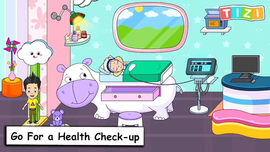 Взлом My Tizi Town Daycare Baby Game — Все открыто — скриншот 5