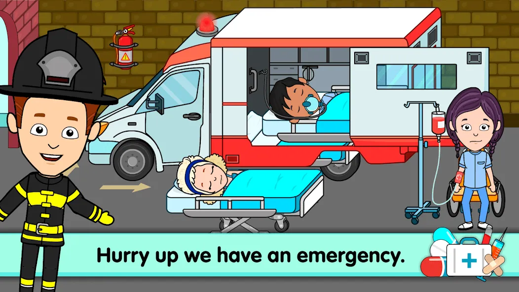 My Hospital Town Doctor Games — Все открыто — скриншот 1