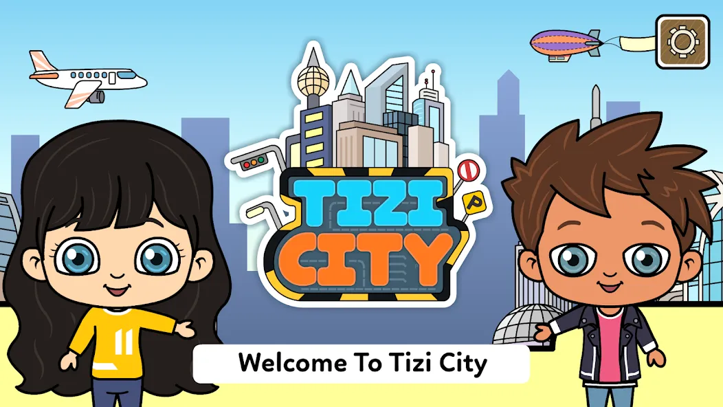 Скачать My Tizi City - Town Life Games на Андроид — Все открыто — скриншот 1