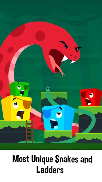 Snake and Ladder Games — Мод: Много денег и без рекламы — скриншот 1