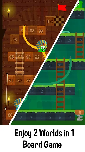 Snake and Ladder Games — Мод: Много денег и без рекламы — скриншот 2