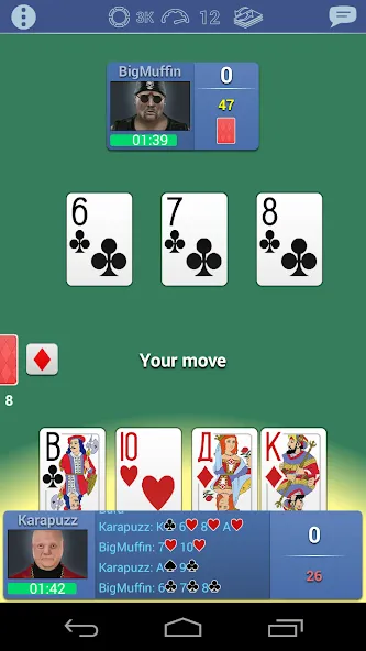 Скачать Burkozel card game online на Андроид — Всё открыто и без рекламы — скриншот 2