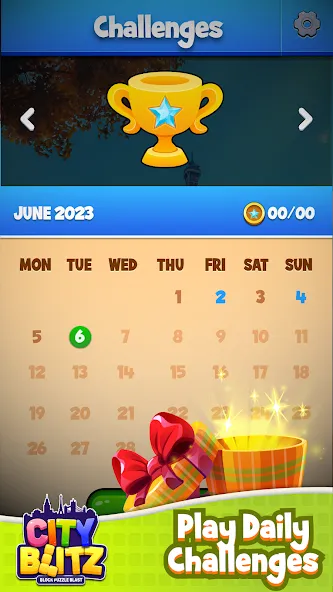 Скачать City Blitz-Block Puzzle Blast MOD APK — Много денег — скриншот 5