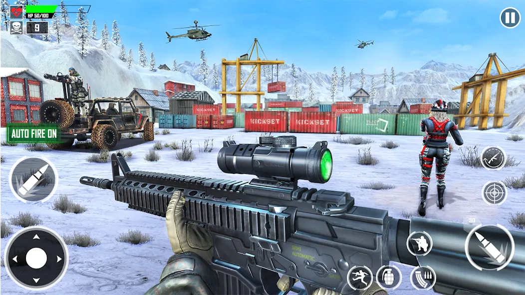 Скачать First Person Shooter Mode на телефон — Много денег и патронов — скриншот 2 Скачать First Person Shooter Mode на телефон — Много денег и патронов — скриншот 2