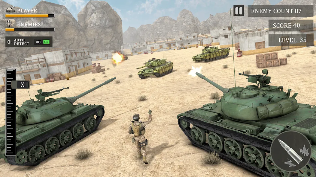 Скачать Tank Fury: Battle of Steels — Много денег и бессмертие — скриншот 2