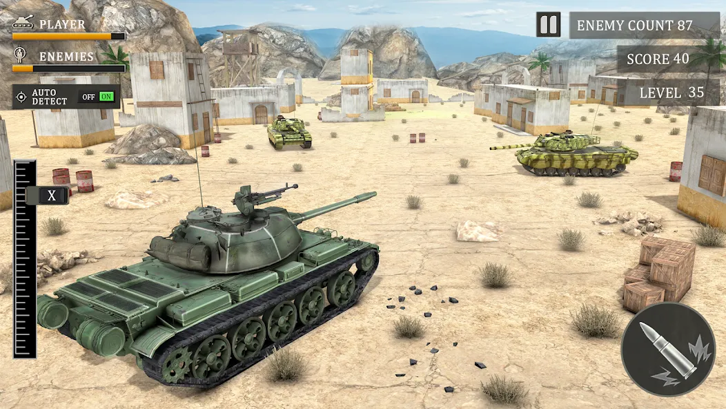 Скачать Tank Fury: Battle of Steels — Много денег и бессмертие — скриншот 4