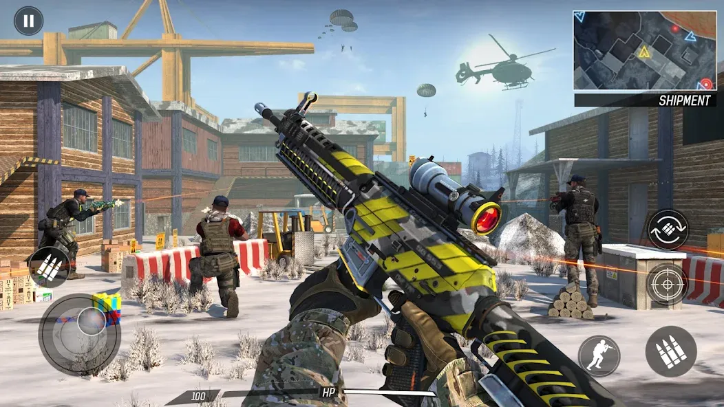 Скачать Gun Game: Hero FPS Shooter на Android — Много денег — скриншот 3