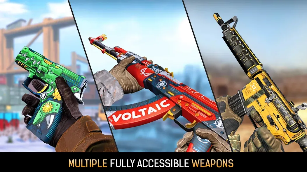 Скачать Gun Game: Hero FPS Shooter на Android — Много денег — скриншот 5