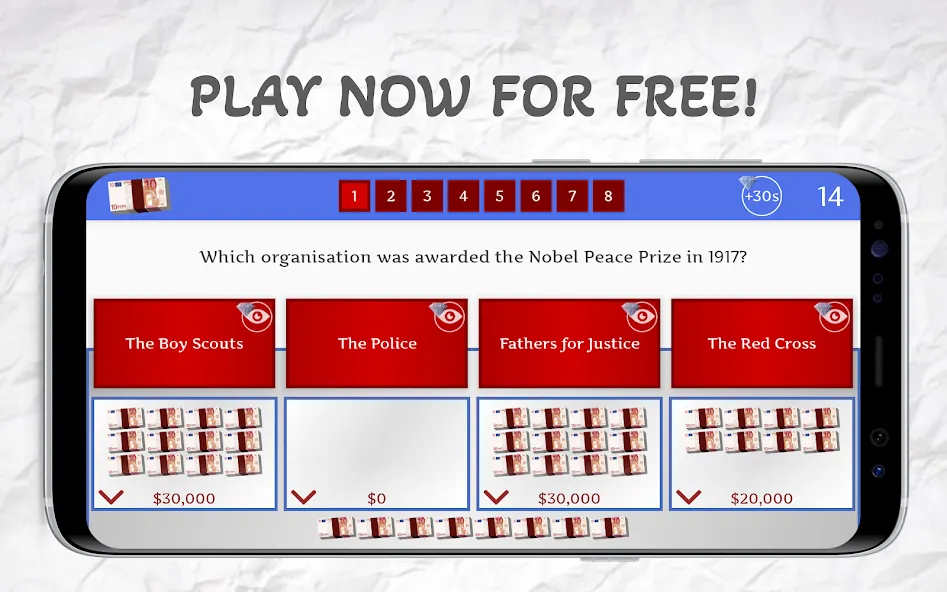 Скачать Money Drop - Trivia Quiz Game (Мод: Все ответы правильные) на Андроид — скриншот 3