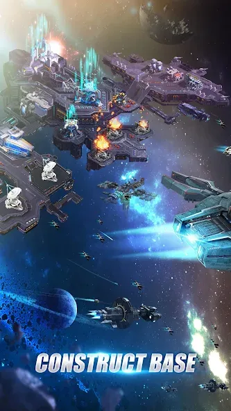 Galaxy Battleship — Много денег и ресурсов — скриншот 1