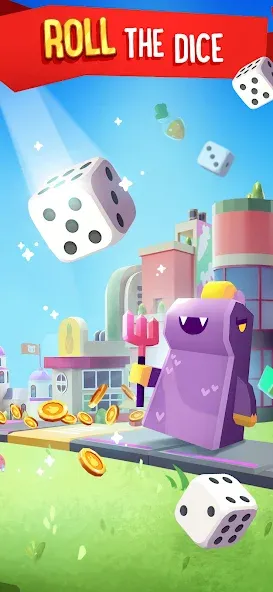 Скачать Board Kings: Board Dice Games (Мод: Много денег и бросков) на Андроид — скриншот 2 Скачать Board Kings: Board Dice Games (Мод: Много денег и бросков) на Андроид — скриншот 2