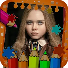 Скачать Megan Coloring Game (Мод: Все цвета разблокированы) на Андроид
