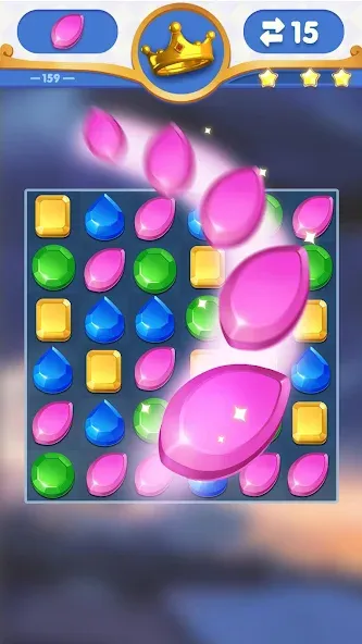 Скачать взлом Dragondodo - Jewel Blast на Андроид — Много денег — скриншот 4