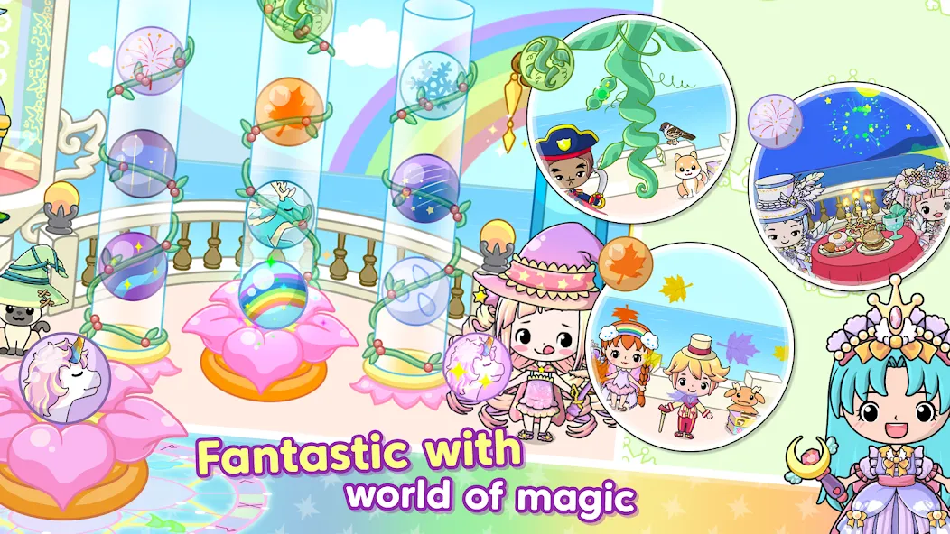 Скачать Jibi Land : Princess Castle на Android — Все открыто — скриншот 5