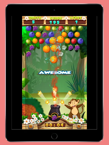 Скачать Fruits Shooter Pop на Андроид — Много денег — скриншот 3