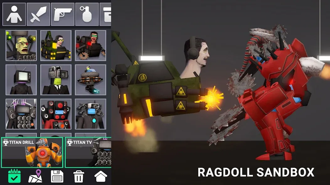 Last Play: Ragdoll Sandbox (Мод Много денег) — скриншот 1 Last Play: Ragdoll Sandbox (Мод Много денег) — скриншот 1