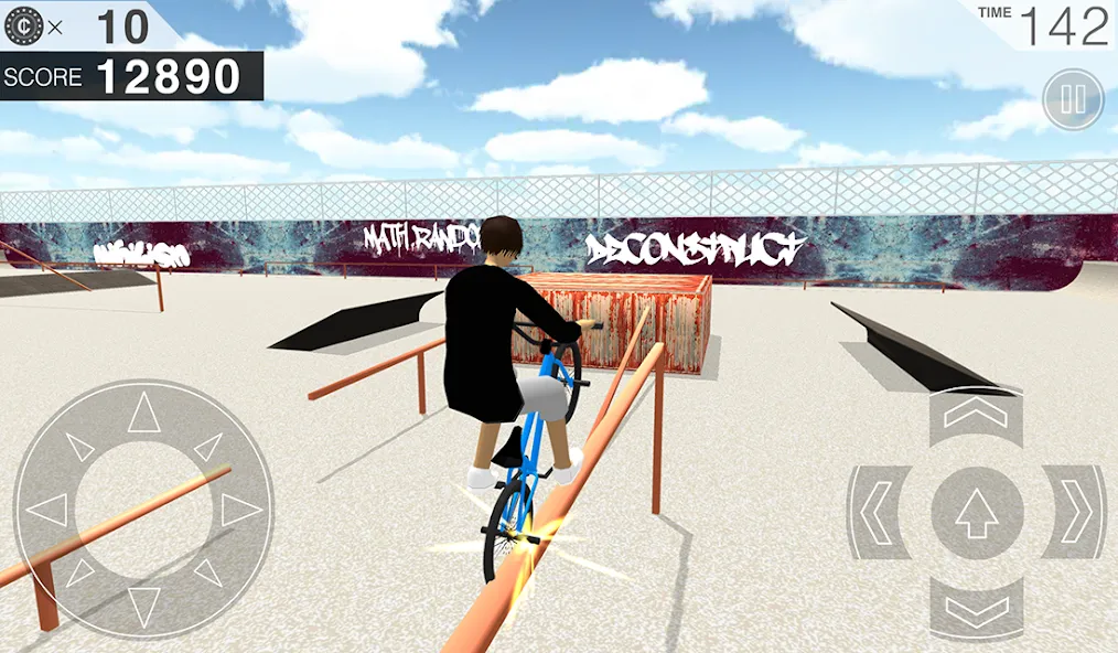 Free World BMX MOD APK на Android — Много денег и всё открыто — скриншот 2