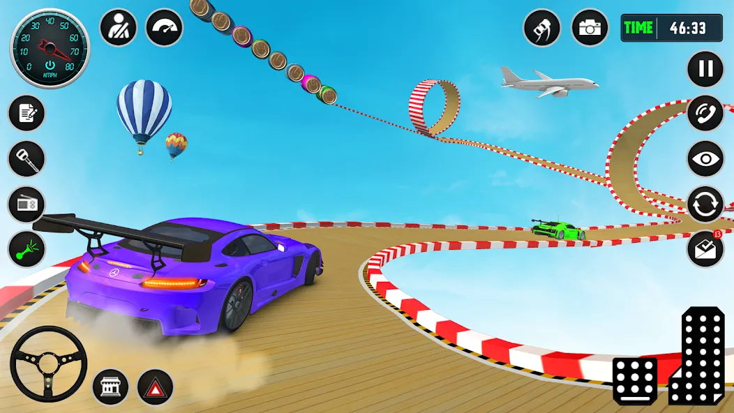 Скачать взлом Ramp Car Stunt Racing Game на Андроид — Много денег — скриншот 4
