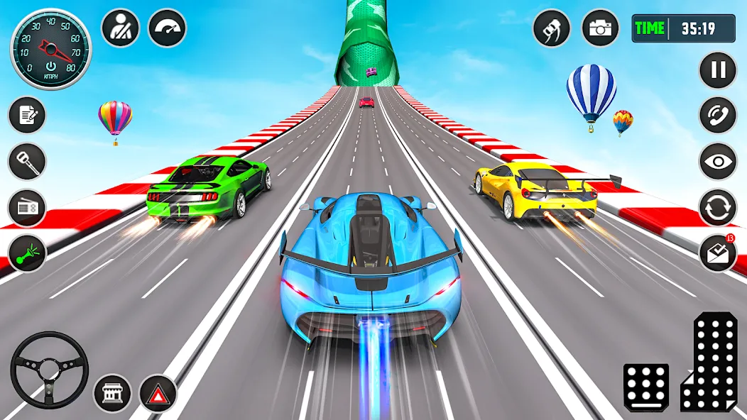 Скачать взлом Ramp Car Stunt Racing Game на Андроид — Много денег — скриншот 5