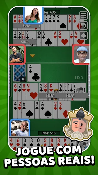 Скачать взлом Buraco Jogatina: Card Games на Андроид — Много денег и без рекламы — скриншот 1