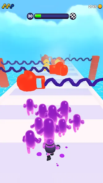 Скачать Join Blob Clash 3D: Mob Runner с модом — Много денег и без рекламы — скриншот 2