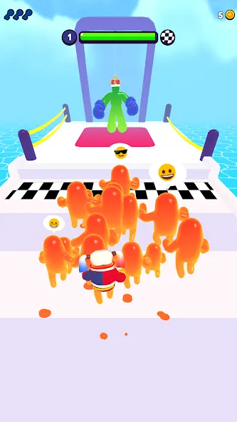 Скачать Join Blob Clash 3D: Mob Runner с модом — Много денег и без рекламы — скриншот 5