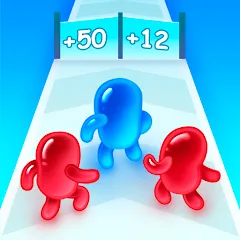 Скачать Join Blob Clash 3D: Mob Runner с модом — Много денег и без рекламы