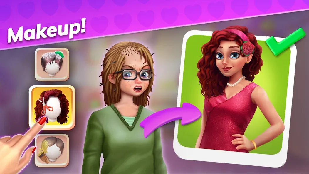 Скачать Emma's Mansion: Design & Match (Мод: Много денег) на Андроид — скриншот 1