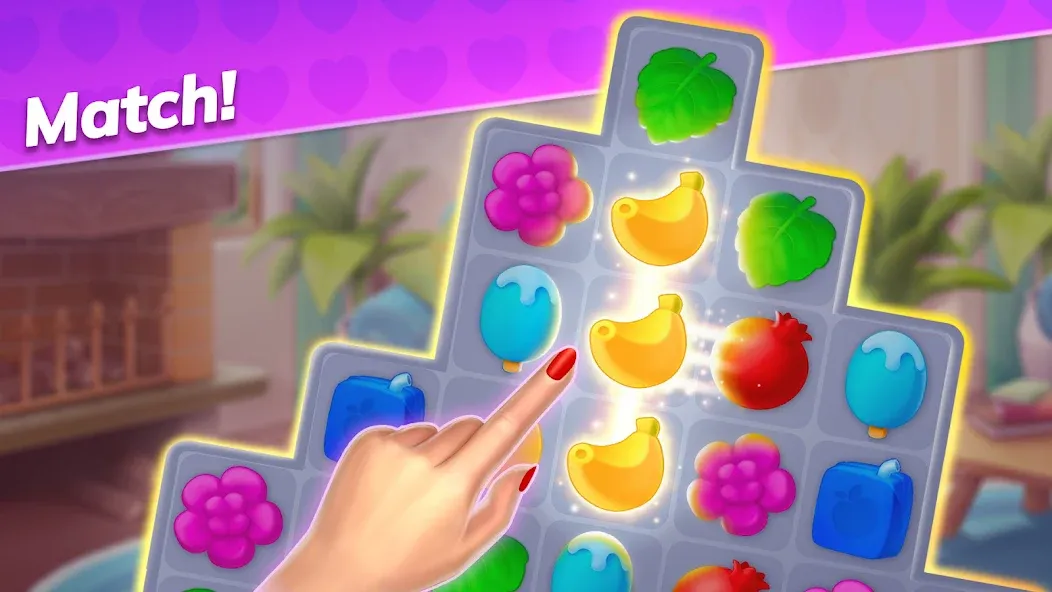 Скачать Emma's Mansion: Design & Match (Мод: Много денег) на Андроид — скриншот 5