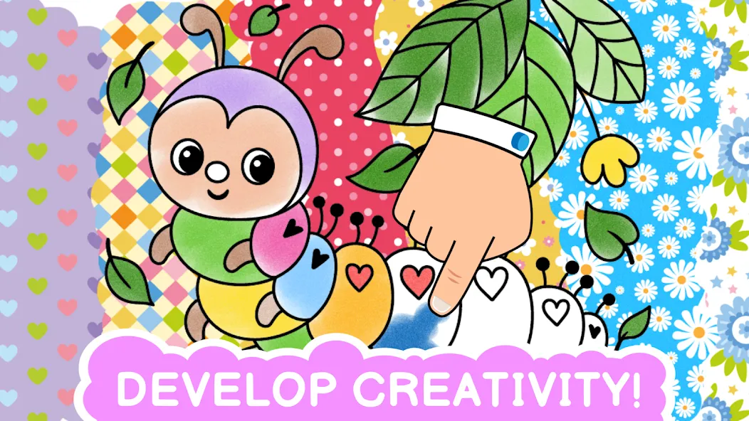 Easy coloring book for kids на Андроид — Все цвета разблокированы — скриншот 5