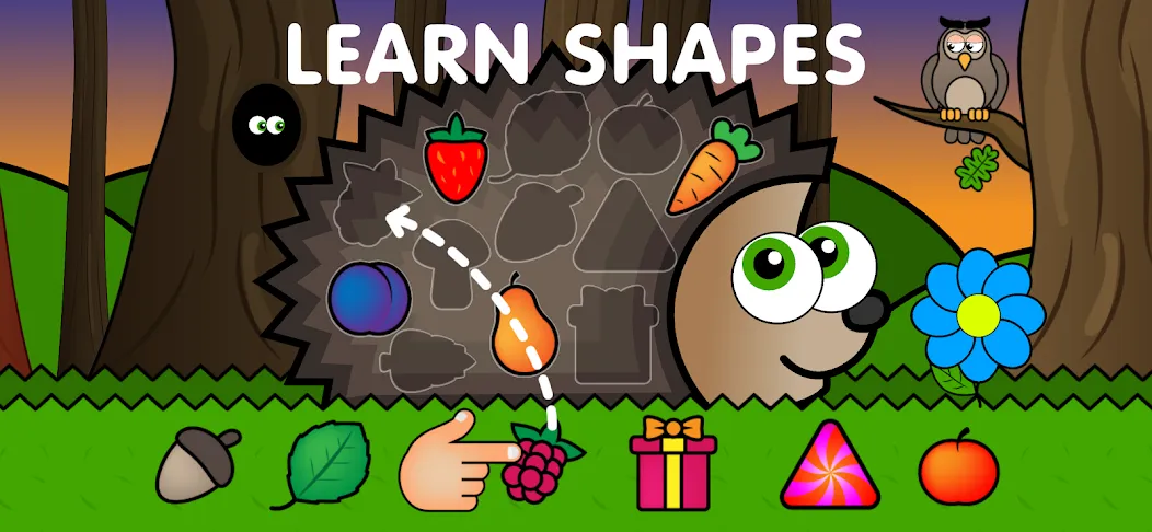 Easy games for kids 2,3,4 year MOD — Все игры разблокированы на Андроид — скриншот 1