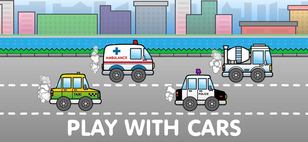 Easy games for kids 2,3,4 year MOD — Все игры разблокированы на Андроид — скриншот 3