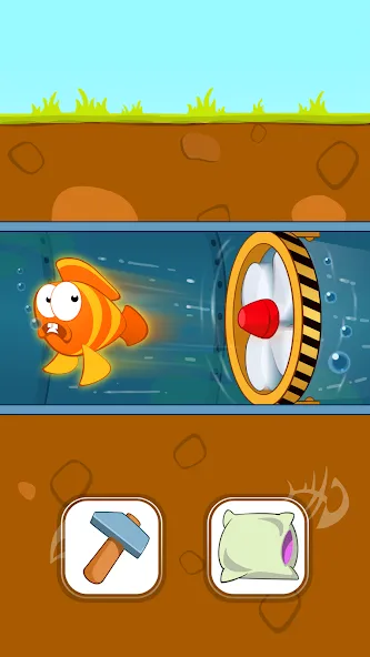 Fish Story: Save the Lover на Андроид — Мод меню (все открыто) — скриншот 2 Fish Story: Save the Lover на Андроид — Мод меню (все открыто) — скриншот 2